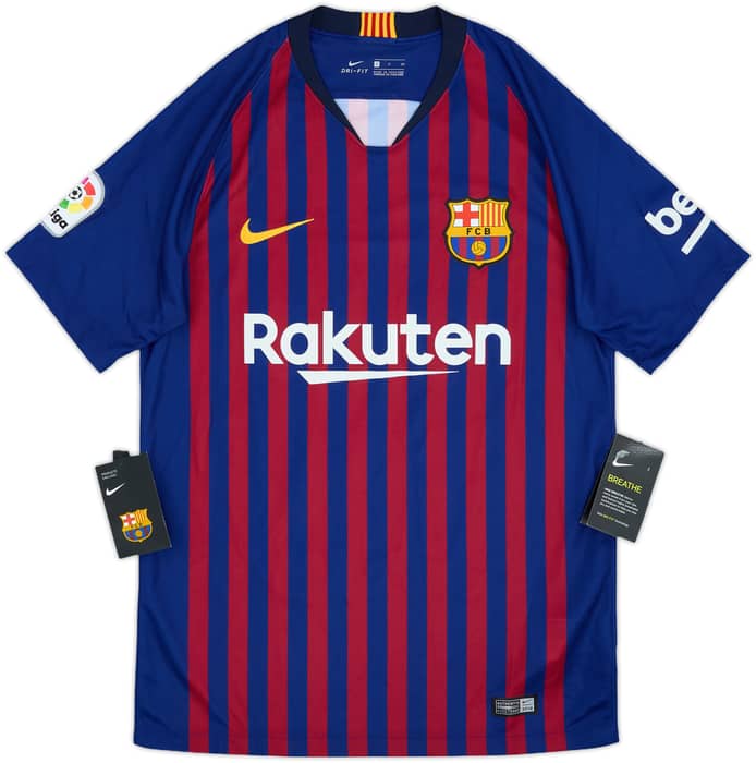 2018-19 Barcelona Home Shirt Messi #10 (S)
