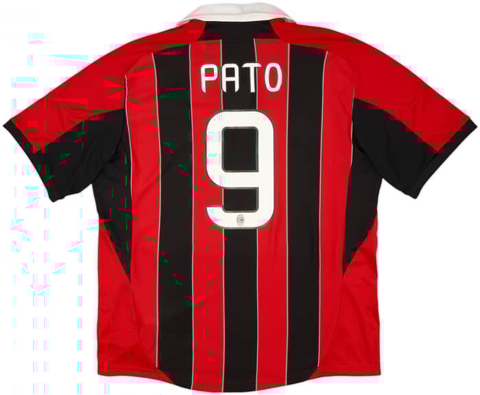 2012-13 AC Milan Home Shirt Pato #9 - 7/10 - (XXL)