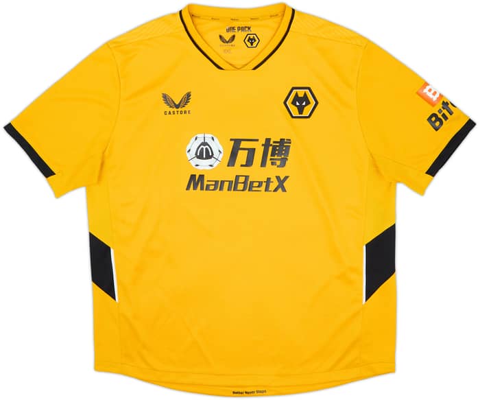 Camiseta de local del Wolves 2021-22 Raul #9 - 7/10 - (XXL)