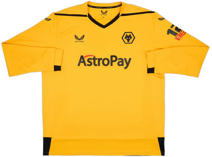 2022-23 Wolves Home L/S Shirt Neves #8 - 10/10 - (XXL)