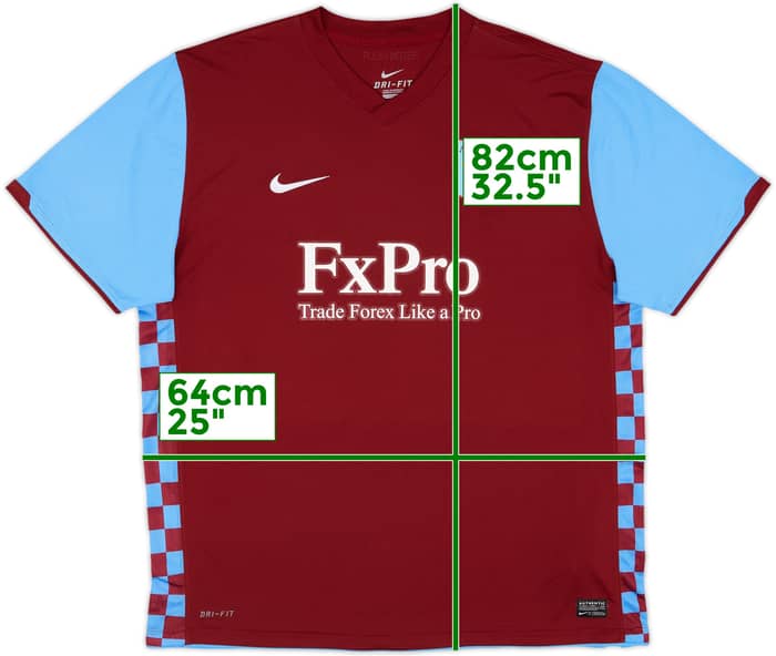 2010-11 Aston Villa Home Shirt Young #7 - 9/10 - (XXL)