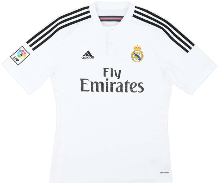 2014-15 Real Madrid Home Shirt James #10 - 6/10 - (L)