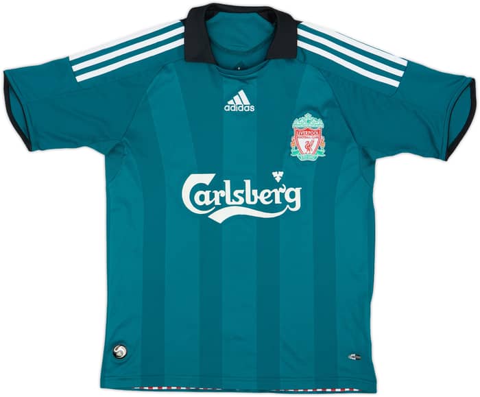 2008-09 Liverpool Third Shirt Torres #9 - 8/10 - (L.Boys)