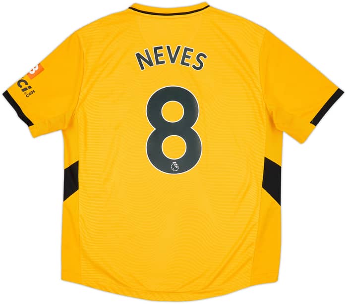2021-22 Wolves Home Shirt Neves #8 - 8/10 - (XL)