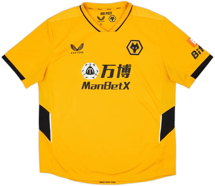 2021-22 Wolves Home Shirt Neves #8 - 8/10 - (XL)