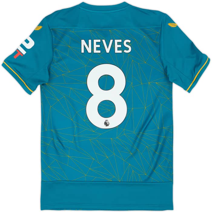 2022-23 Wolves Away Shirt Neves #8 - 10/10 - (S)
