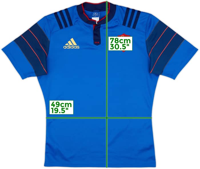 2015 France Rugby Home Shirt - 9/10 - (L)
