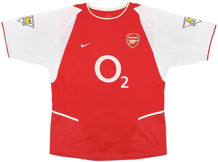 2002-04 Arsenal Home Shirt Pires #7 - 6/10 - (L)