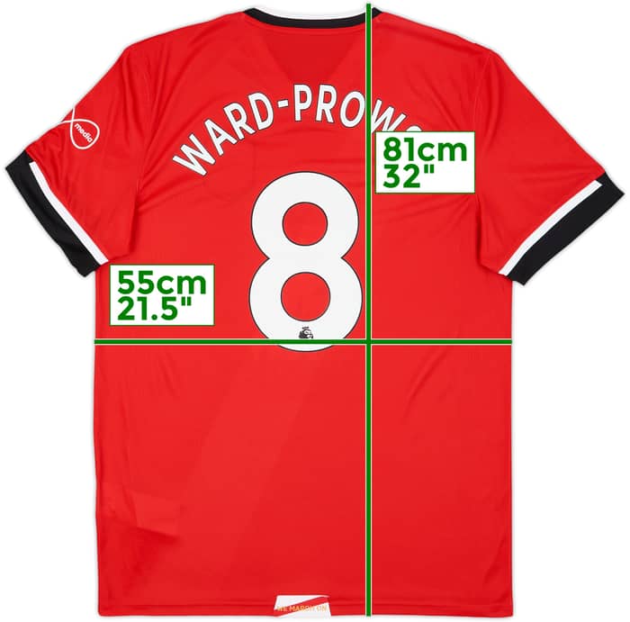 2020-21 Southampton Home Shirt Ward-Prowse #8 (L)