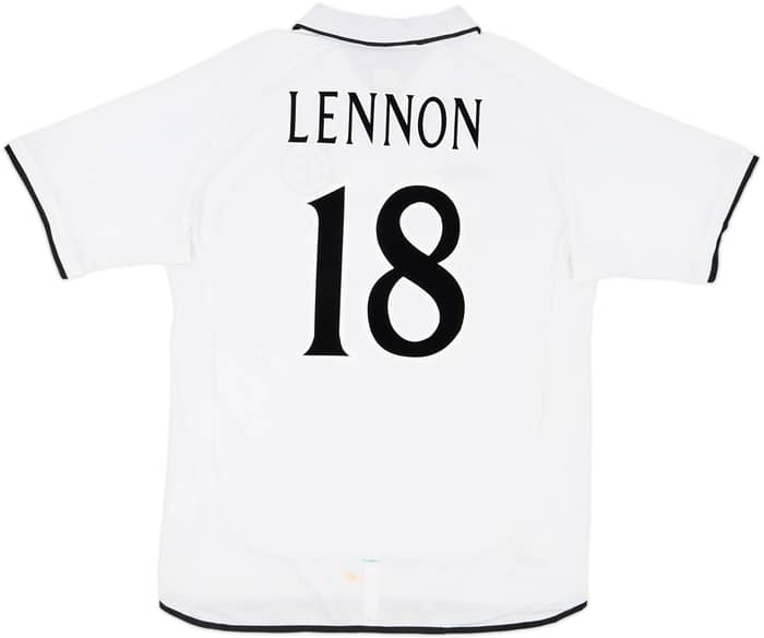 2001-02 Celtic Away Shirt Lennon #18 - 7/10 - (XL)