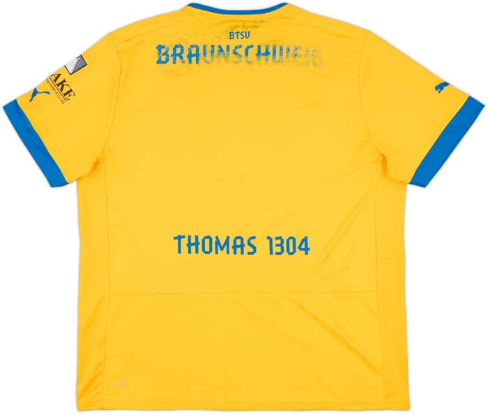2012-13 Eintracht Braunschweig Home Shirt Thomas 1304 - 3/10 - (XXL)