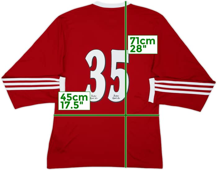 2015-16 adidas Template L/S Shirt #35 - 9/10 - (S)