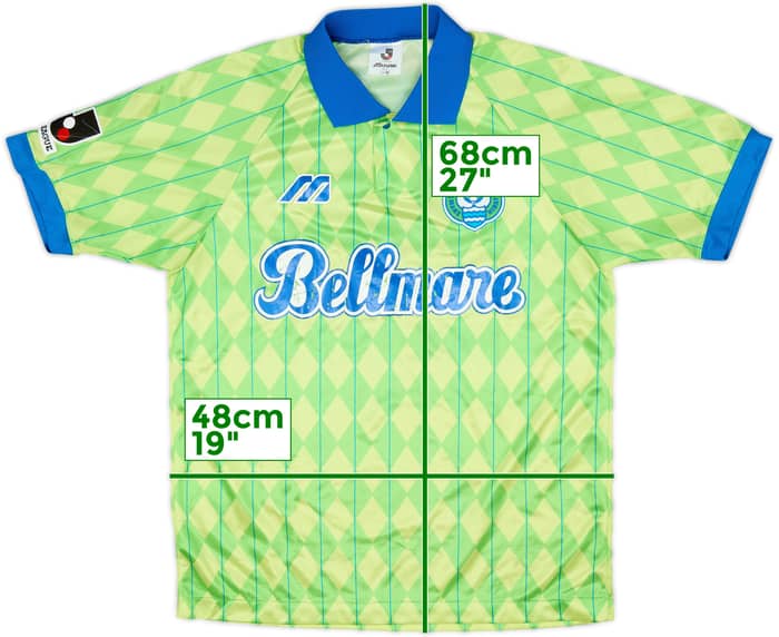 1993-95 Bellmare Hiratsuka Home Shirt - 7/10 - (M)