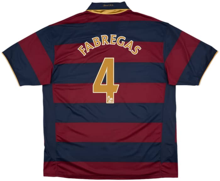 2007-08 Arsenal Third Shirt Fabregas #4 - 8/10 - (XXL)