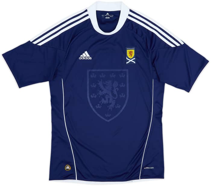 2010-11 Scotland Home Shirt D. Fletcher #7 - 7/10 - (M)