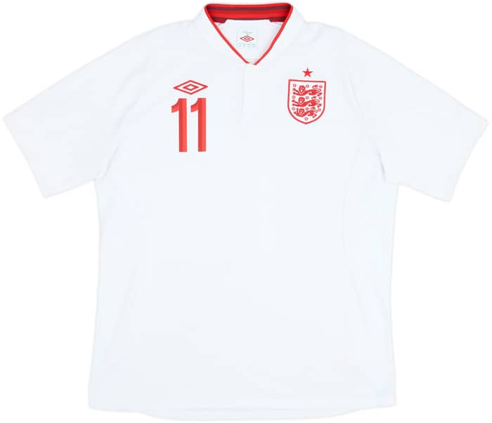 2012-13 England Home Shirt Young #11 - 6/10 - (XL)
