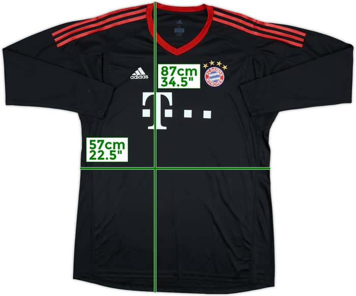 2017-18 Bayern Munich Player Issue GK Shirt #13 - 8/10 - (XL)