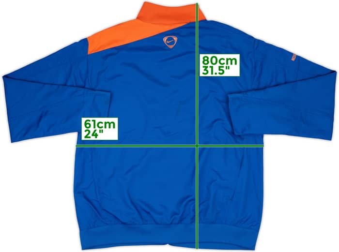 2008-10 Netherlands Player Issue Nike Track Jacket - 8/10 - (XL)