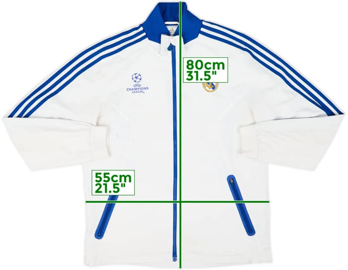 2010-11 Real Madrid adidas CL Track Jacket - 3/10 - (L)