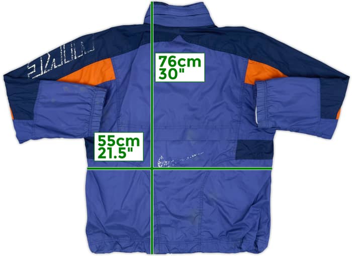 1997-98 Netherlands Nike Hooded Rain Jacket - 5/10 - (S)