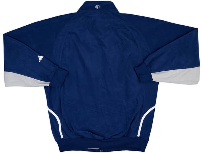 2000-01 Real Madrid adidas Fleece Track Jacket - 8/10 - (L)