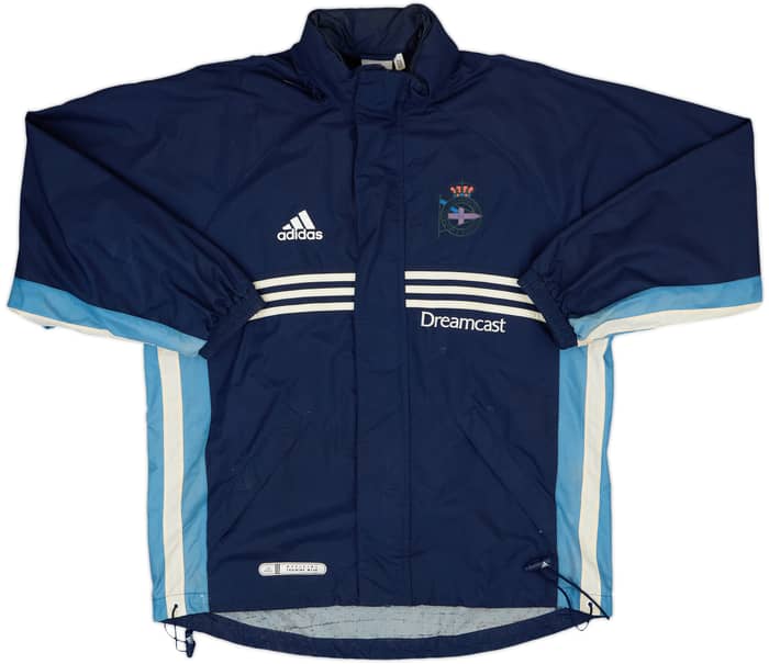 1999-00 Deportivo de La Coruna adidas Hooded Rain Jacket - 4/10 - (M)