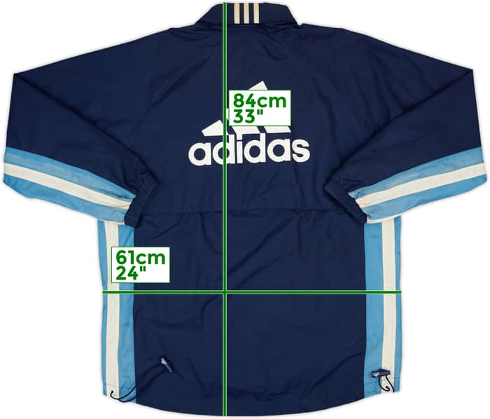 1999-00 Deportivo de La Coruna adidas Hooded Rain Jacket - 4/10 - (M)