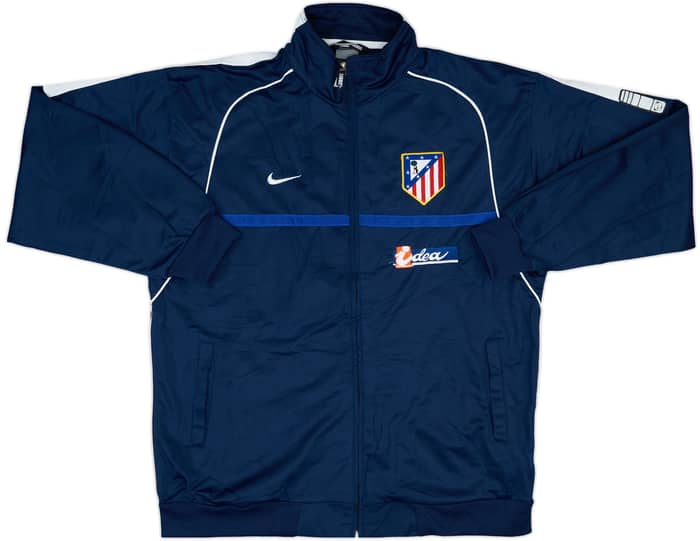 2002-03 Atletico Madrid Nike Track Jacket - 8/10 - (XL)