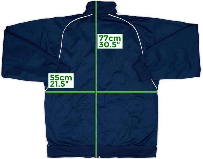 2002-03 Atletico Madrid Nike Track Jacket - 8/10 - (XL)