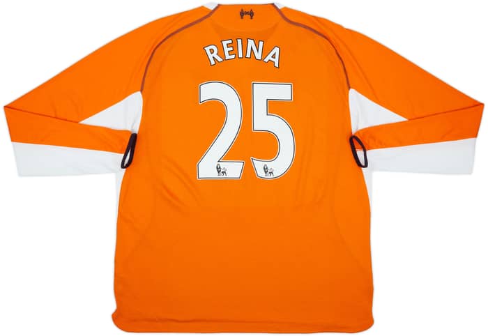 2012-13 Liverpool GK Shirt Reina #25 - 7/10 - (XL)