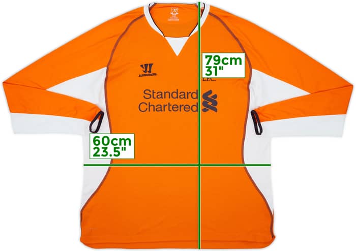 2012-13 Liverpool GK Shirt Reina #25 - 7/10 - (XL)