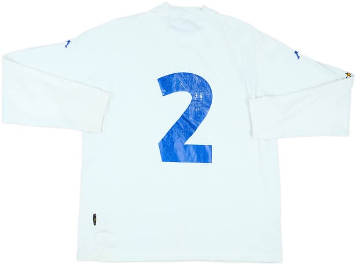 2000-01 Italy Match Issue Away L/S Shirt #2