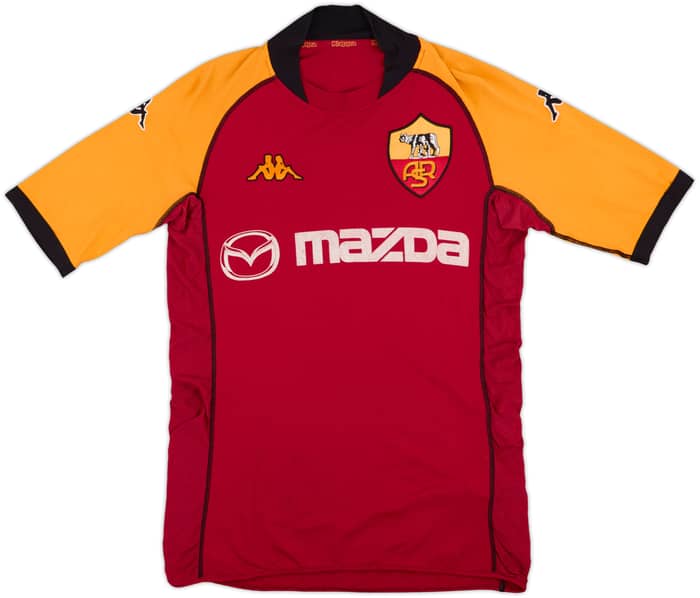 2002-03 Roma European Home Shirt - 6/10 - (S)