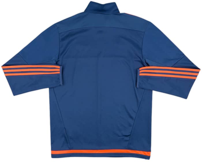 2015-16 Lyon adidas 1/4 Zip Drill Top - 6/10 - (M)
