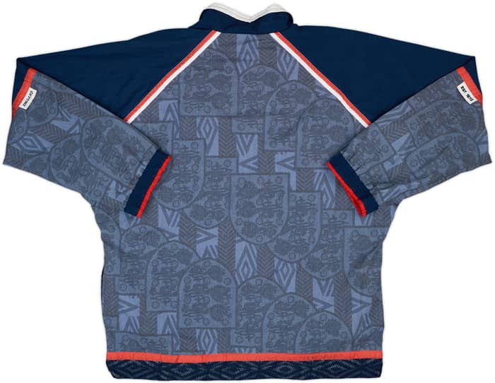 1994-96 England Umbro Track Jacket - 8/10 - (M)