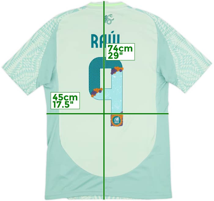 2024-25 Mexico Away Shirt Raul #9 (S)