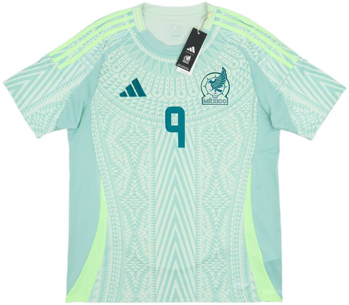 2024-25 Mexico Away Shirt Raul #9 (L)
