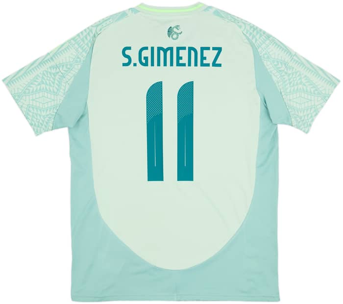 2024-25 Mexico Away Shirt S.Gimenez #11 (L)