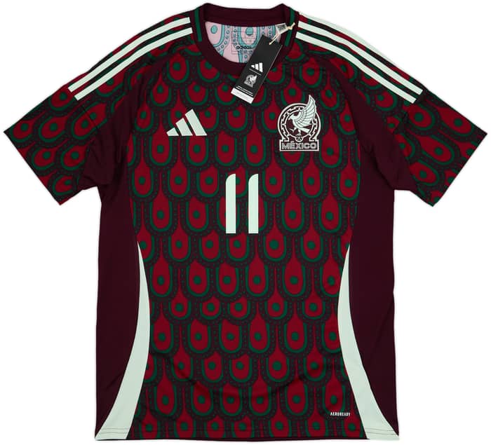 2024-25 Mexico Home Shirt S.Gimenez #11 (L)