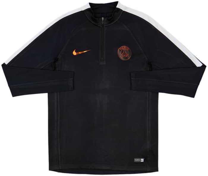 2016-17 Paris Saint-Germain Nike 1/4 Zip Training Top - 6/10 - (M)
