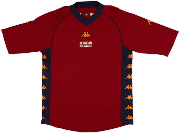 2001-02 Roma Kappa Training Shirt - 4/10 - (L)