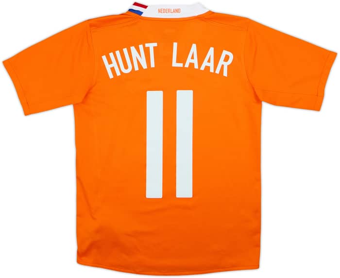 2008-10 Netherlands Home Shirt Huntelaar #11 - 4/10 - (L.Boys)