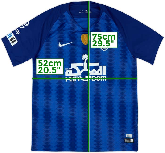 2018-19 Al-Hilal Riyadh Home Shirt - 10/10 - (M)