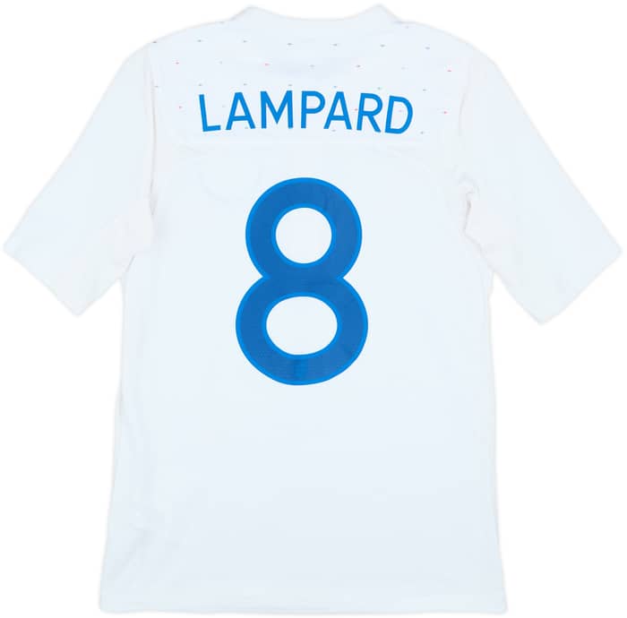 2010-11 England Home Shirt Lampard #8 - 5/10 - (S)