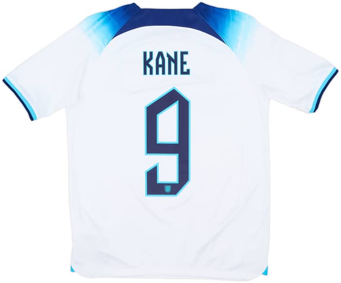 2022-23 England Home Shirt Kane #9 - 7/10 - (XL.Boys)