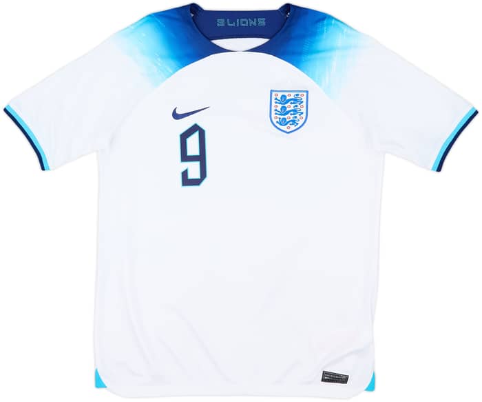 2022-23 England Home Shirt Kane #9 - 7/10 - (XL.Boys)