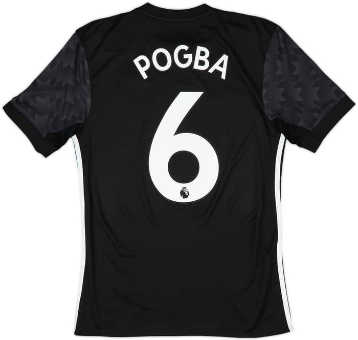 2017-18 Manchester United Away Shirt Pogba #6 - 7/10 - (XS)