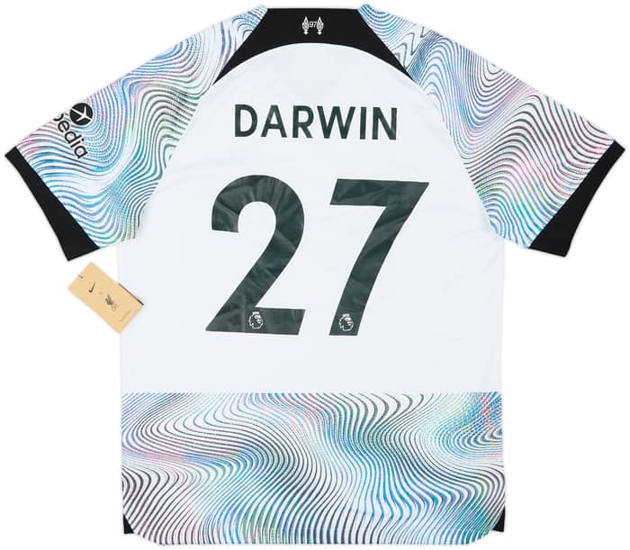 2022-23 Liverpool Away Shirt Nunez #27 (L)