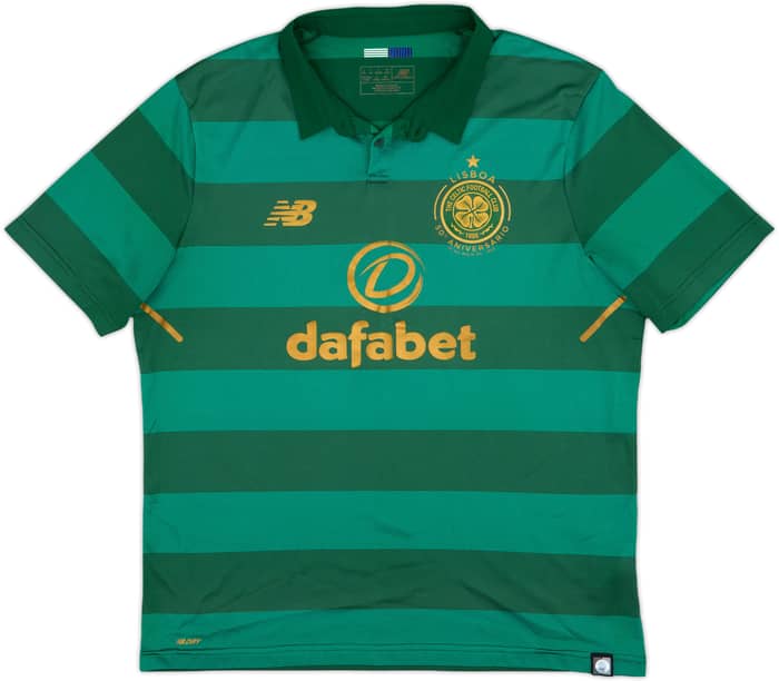 2017-18 Celtic 'Lisbon Lions 50th Anniversary' Away Shirt - 8/10 - (L)