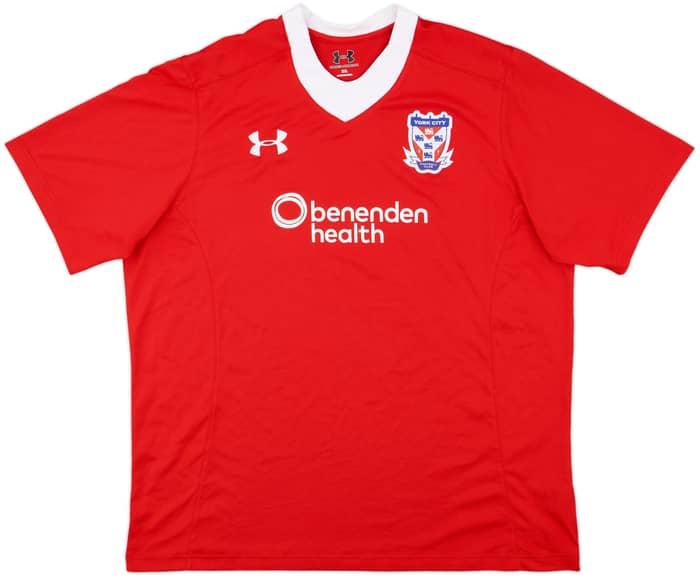2018-19 York City Home Shirt - 9/10 - (XXL)